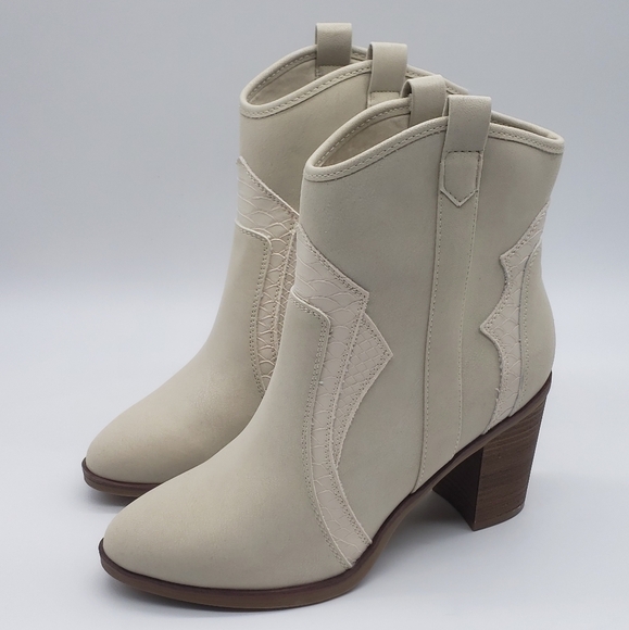 662- Altar'D State Simone Cowboy Ankle Boots NWT - Picture 4 of 13